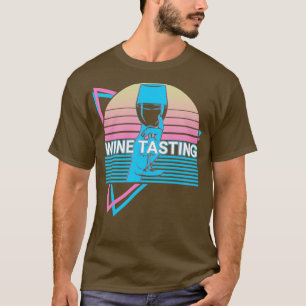 Wine Tasting Wine Taster Retro T-Shirt