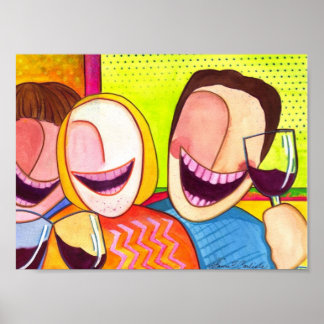 "Wine Teeth" Poster