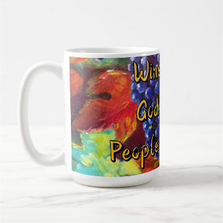 Wine themed  coffee mug