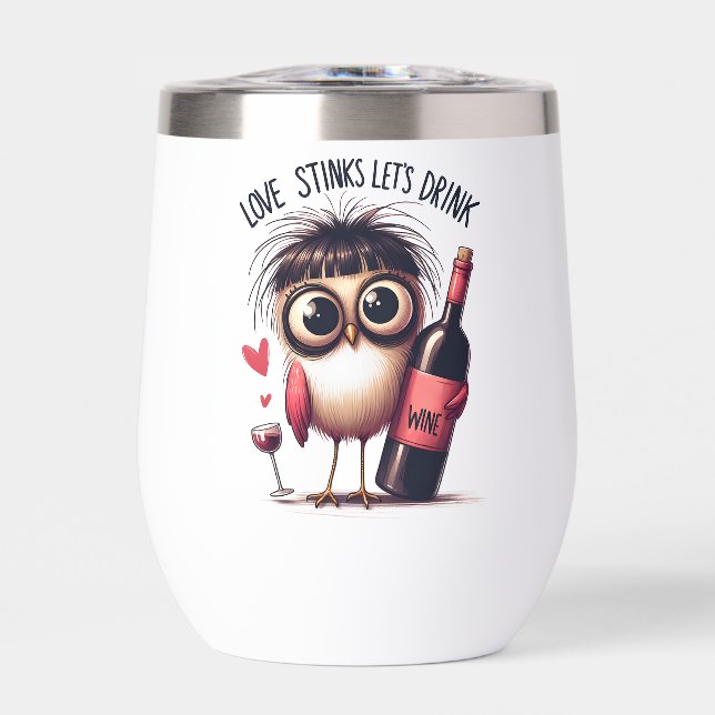 Wine Thermal Wine Tumbler (Front)