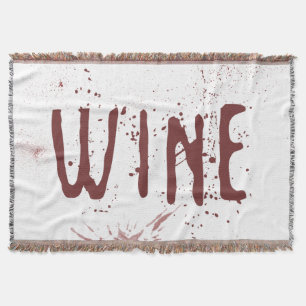 Wine Throw Blanket