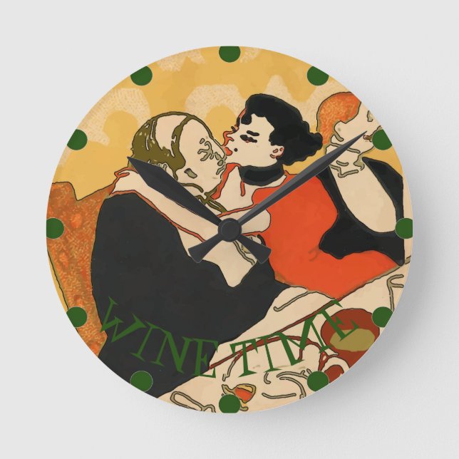 Wine Time, Edit Text, clocks (Front)