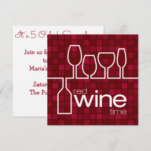 Wine Time Invitation