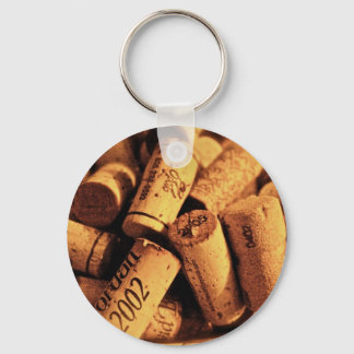 Wine Time Key Ring