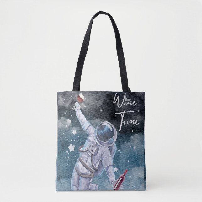 WINE TIME TOTE BAG (Front)