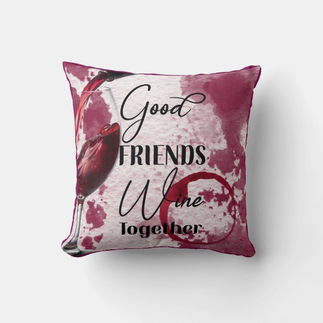 Wine Together Cushion (Front)