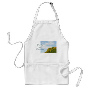 Wine Up until Wine Down aprons Humour Funny Events