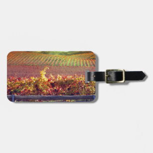 Wine Vineyard Luggage Tag