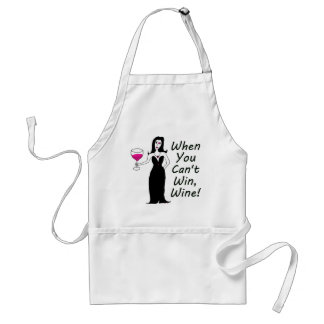 Wine Vixen Simply Wicked When You Can't Win, Wine Standard Apron