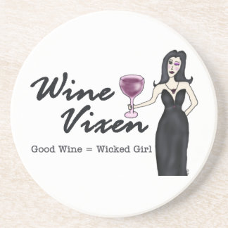 Wine Vixen "Wicked Girl" Coaster