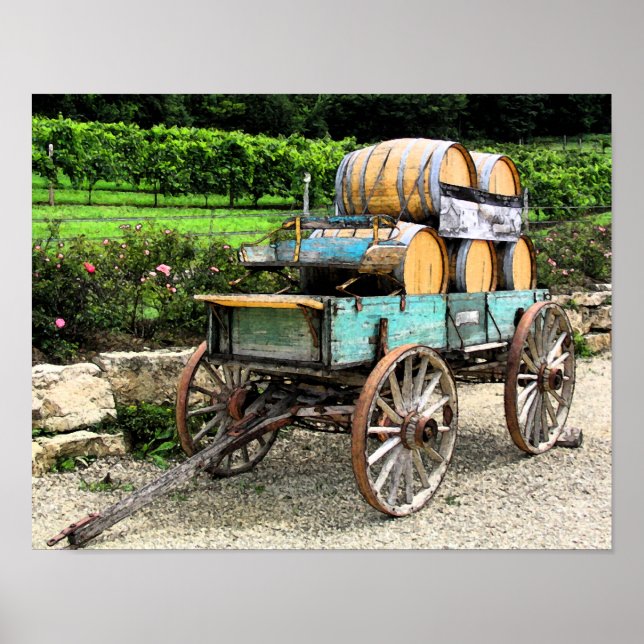 Wine Wagon Poster (Front)