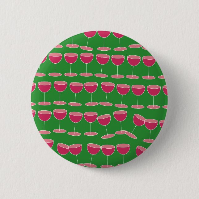 Wine Wallpaper 6 Cm Round Badge (Front)