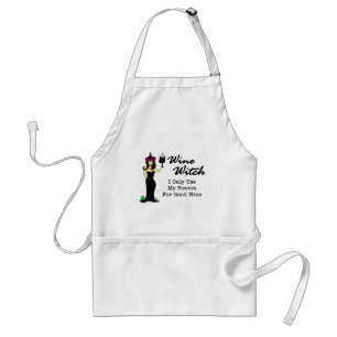 Wine Witch Apron