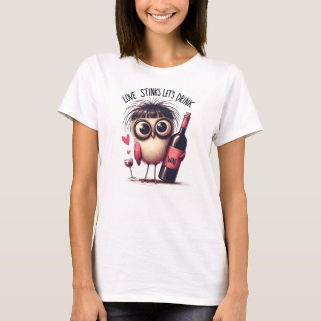 Wine Women's Basic T-Shirt (Front)