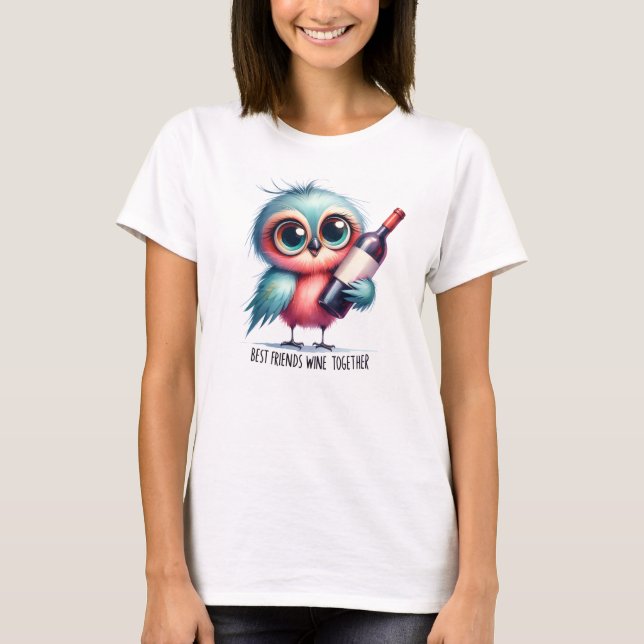 Wine Women's Basic T-Shirt (Front)