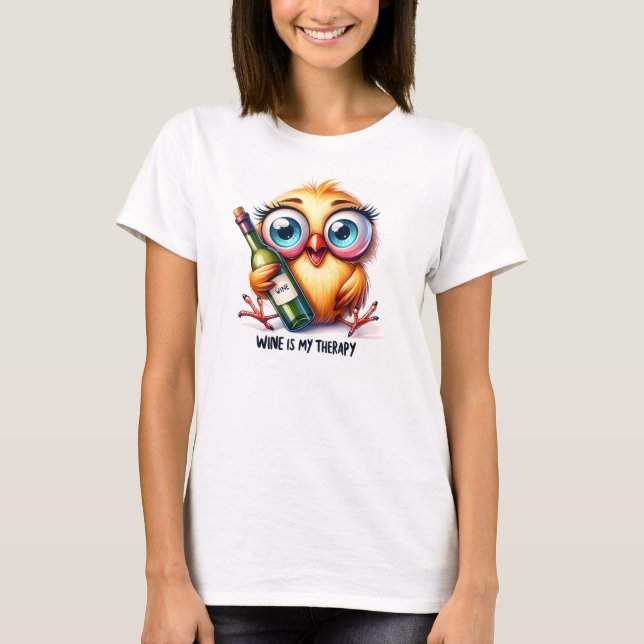 Wine Women's Basic T-Shirt (Front)