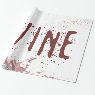 Wine Wrapping Paper
