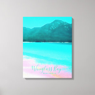 Wineglass Bay Tasmania  Australia Canvas Print