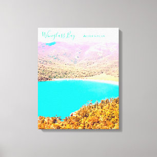 Wineglass Bay Tasmania  Australia Canvas Print
