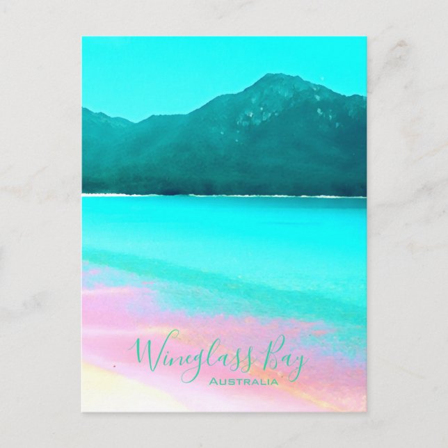 Wineglass Bay Tasmania  Australia Postcard (Front)