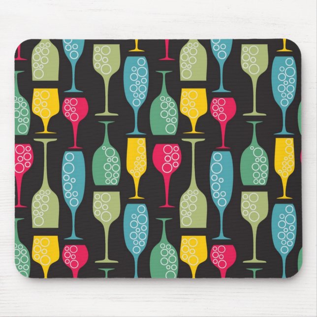 Wineglass Mouse Mat (Front)