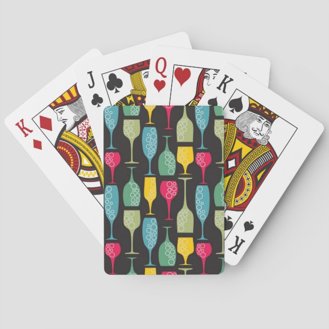 Wineglass Playing Cards (Back)