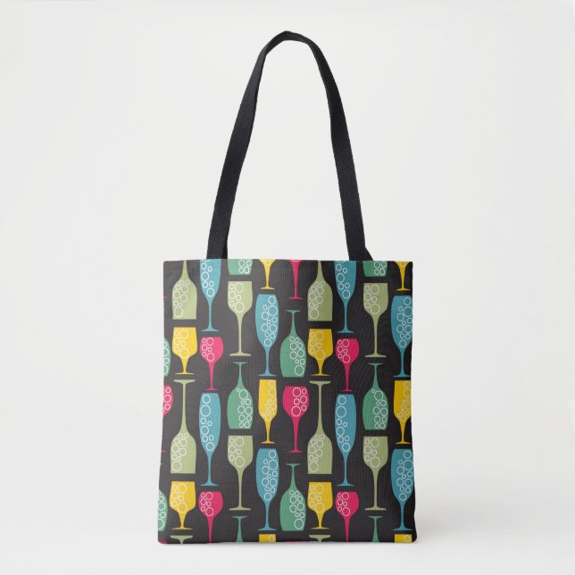 Wineglass Tote Bag (Front)