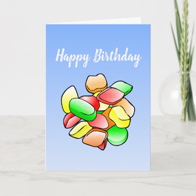 Winegum Birthday Card (Front)