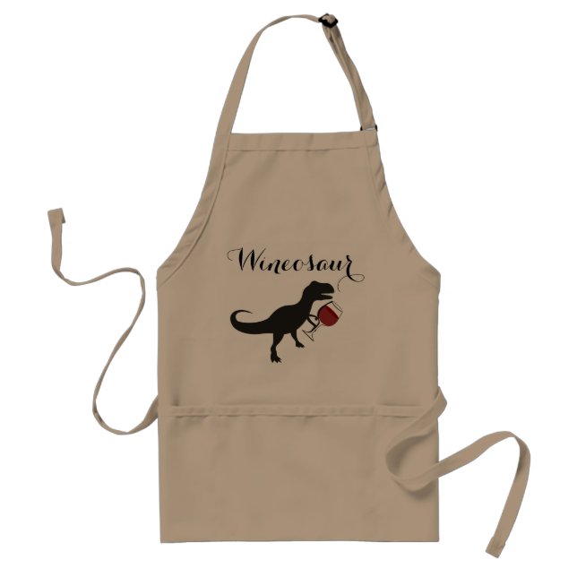 Wineosaur Apron (Front)