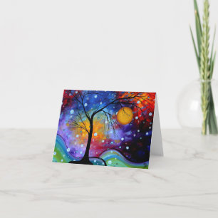 Winer Sparkle Circle of Life MADART Painting Card
