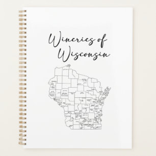 Wineries of Wisconsin Planner