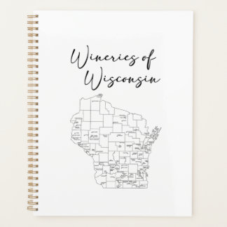 Wineries of Wisconsin Planner