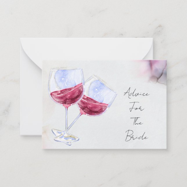 Winery bridal shower  card (Front)