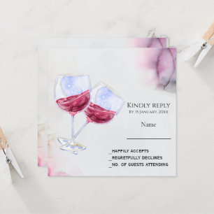 Winery bridal shower  invitation