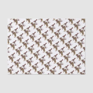 Winery Glass Bottle Red Wine Bar Print Pattern Tissue Paper