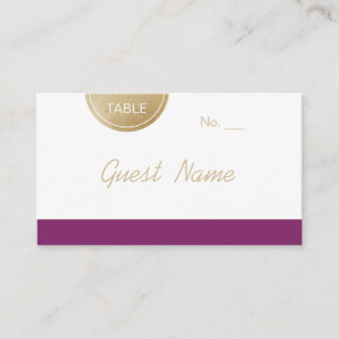 Winery minimalist modern wedding place cards