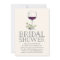 Winery or Wine Tasting Bridal Shower Invitation