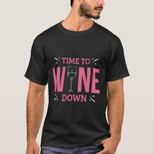 Winery Outfit Wine Drinker T-Shirt (Front)