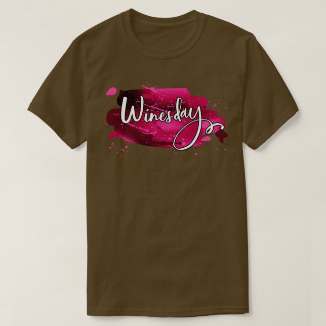 Winesday III T-Shirt (Design Front)