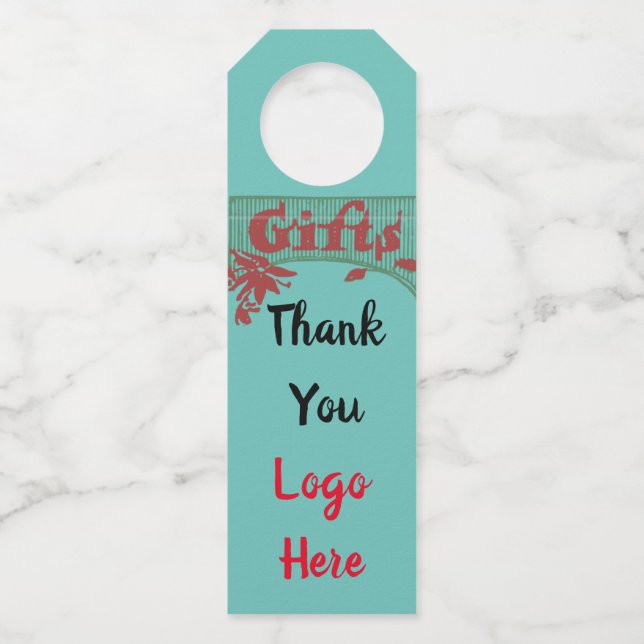 #WineTagsforBottles     #WineBottleGiftTags Bottle Tag (Back)