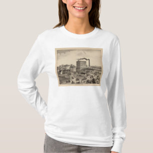 Winfield Roller Mills, Blissand Wood, Kansas T-Shirt