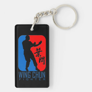 Wing Chun Fighter - Ip Man Linage Key Ring