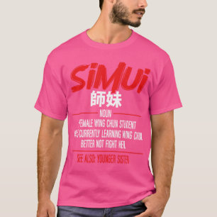 Wing Chun Fighter Martial Arts Instructor Kung Fu  T-Shirt
