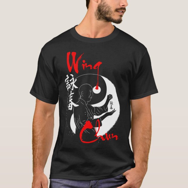 Wing Chun Kung Fu Yin Yang Sifu T-Shirt (Front)