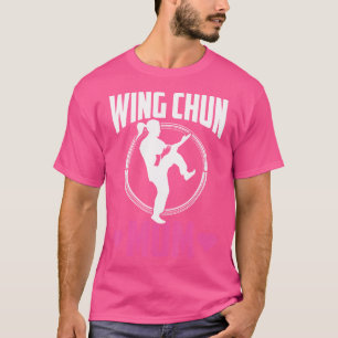 Wing Chun Mum Coach Fighter Training Martial Arts T-Shirt
