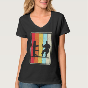Wing Chun Retro Kung Fu Martial Art Vintage Karate T-Shirt