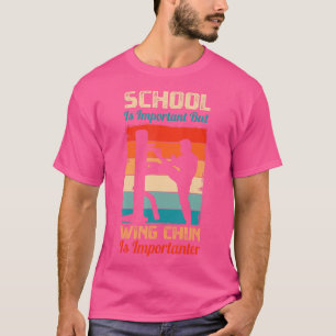 Wing Chun Retro Vintage School Chinese Kung Fu Mar T-Shirt
