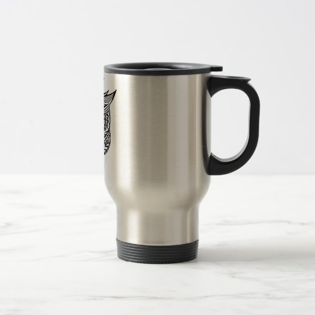 Wing Dragon 15 oz Travel/Commuter Mug (Right)