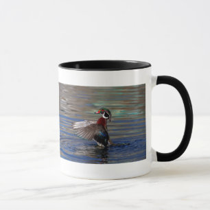 Wing Flapping Wood Duck Mug