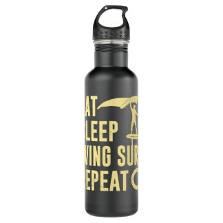 Wing Foil Eat Sleep Wing Surf Repeat Wing Foiler P 710 Ml Water Bottle